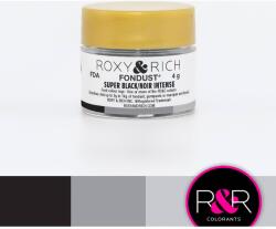 Roxy & Rich Porporfesték 4 g - szuperfekete - Roxy and Rich (f4.002)