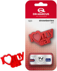 Dr. Marcus CITY I LOVE MY CAR STRAWBERRIES Illatosító DRM76936 (DRM76936) - tutiar