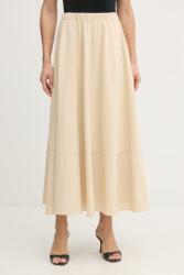 MM by Max Mara szoknya pamuttal RIBES - bézs XS