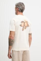 Mos Mosh t-shirt férfi pamut Amalfi - bézs L