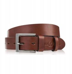 Paolo Peruzzi Prémium férfi bőr Öv klasszikus csattal elegáns konyakszínű 110 cm (PG-10-CG-110)