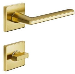 DND LUCE p 02 szatén réz négyzetrozettás WC