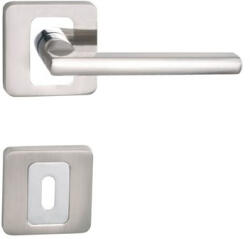 Maestro BASIC Daniela króm-szatén nikkel négyzetrozettás