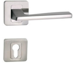 Maestro BASIC Light fényes króm-szatén nikkel négyzetrozettás PZ