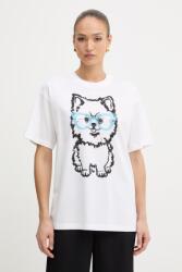 Twinset női pamut t-shirt - fehér M