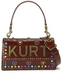Kurt Geiger London női bőr keresztpántos táska Shoreditch - barna Univerzális méret