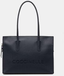 Coccinelle shopper női bőr - sötétkék Univerzális méret - answear - 122 990 Ft
