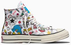 Converse Converse x Hello Kitty Chuck 70 HI női tornacipők - fehér Női 40