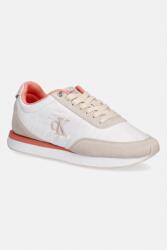 Calvin Klein RETRO RUNNER LACE UP NYLON MG sportcipő női - fehér Női 39