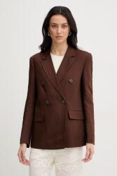 Twinset egysoros női vászon - barna XS