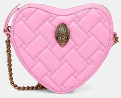 Kurt Geiger London táska női bőr Mini Kensington - rózsaszín Univerzális méret