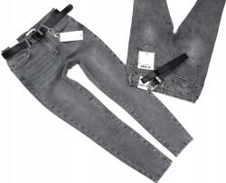 M. Sara Karcsúsító Farmer Nadrág Elasztikus Kényelmes Szürke 50