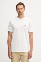 Giorgio Armani T-shirt férfi pamut - fehér L - answear - 15 190 Ft