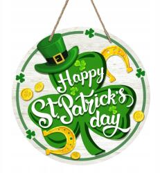  Szent Patrik napi ajtódíszek Akasztható Dekoráció (8581705871970)