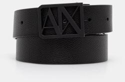 Armani Exchange férfi bőr öv - fekete Univerzális méret