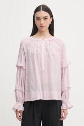 MOS MOSH női ingblúz viszkózzal Jorun - rózsaszín L
