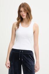 Juicy Couture női top RACER VEST - fehér L