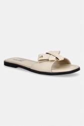Love Moschino papucs női bőr - bézs Női 41