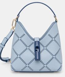 Furla női bőr táska Iride Mini Hobo - kék Univerzális méret - answear - 107 990 Ft