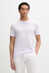 Calvin Klein férfi pamut t-shirt - lila L