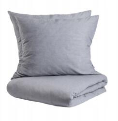 Homla Gossy pamut ágyneműhuzat festett szálakkal kék 220x200+2*70x80 Homla (238763)