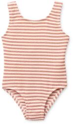 Liewood gyerek egyrészes fürdőruha Bianco Stripe Swimsuit - rózsaszín 98