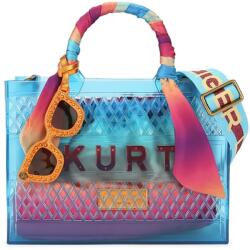 Kurt Geiger London bőrönd női Kensington - kék Univerzális méret