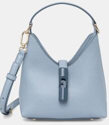 Furla női bőr táska Iride Mini Hobo - kék Univerzális méret