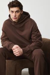 MEDICINE kapucnis melegítőfelső férfi pamut - barna S