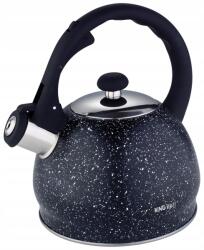 Kinghoff vízforraló, 2L, fekete márvány (KH-1403)