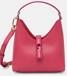 Furla táska női bőr Iride Mini Hobo - rózsaszín Univerzális méret