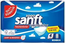 G&G Eldobható Zsebkendő 6x10 darabos kiszerelés, 4 rétegű (4311536083068)