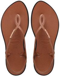 Havaianas szandál női LUNA POINT - barna Női 35/36