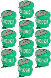 VHBW Gombelem Akkumulátor V40H 2 tűs - 40 mAh 2, 4 V NiMH