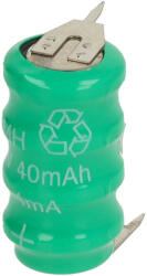 VHBW Gombelem Akkumulátor V40H - 40 mAh 4, 8 V NiMH - elektrohungary - 4 400 Ft