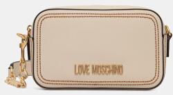 Love Moschino keresztpántos táska női műbőr - bézs Univerzális méret