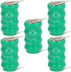 VHBW Gombelem Akkumulátor V40H - 40 mAh 4, 8 V NiMH - elektrohungary - 8 300 Ft