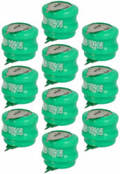 VHBW Gombelem Akkumulátor V80H - 80 mAh 2, 4 V NiMH - elektrohungary - 13 600 Ft