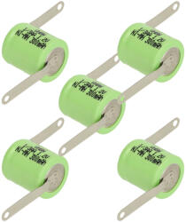 VHBW Gombelem Akkumulátor 1/3AA - 300 mAh 1, 2 V NiMH - elektrohungary - 5 200 Ft