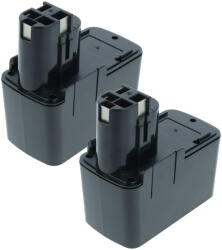 VHBW Elektromos szerszám Akkumulátor Bosch 2 607 335 054, 2 607 335 055 - 3000 mAh 12 V NiMH