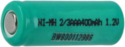 VHBW Akkumulátor cella 2/3AAA - 400 mAh 1, 2 V NiMH