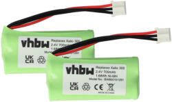 VHBW Vezeték nélküli telefon akkumulátor H-AAA500X2 - 700 mAh 2, 4 V NiMH - elektrohungary - 7 300 Ft