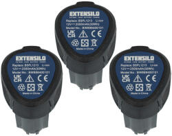 VHBW Elektromos szerszám Akkumulátor Hendi 936795 - 2500 mAh 12 V Li-Ion - elektrohungary - 43 100 Ft