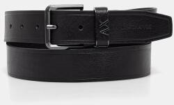 Armani Exchange férfi bőr öv - fekete 85 - answear - 21 990 Ft