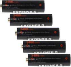 VHBW AA Mignon Akkumulátor - 920 mAh 3, 7 V Li-Ion - elektrohungary - 13 700 Ft