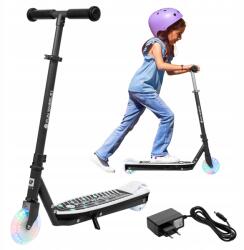 Rebel Elektromos roller gyerekeknek Fun Wheels Light Black 50W 50kg 8 km/h 6km (ZAB0033)