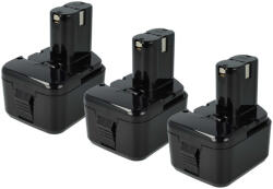 VHBW Elektromos szerszám Akkumulátor Hitachi 320608, 320606, 320388, 320387, 320386 - 3300 mAh 12 V NiMH - elektrohungary - 41 900 Ft