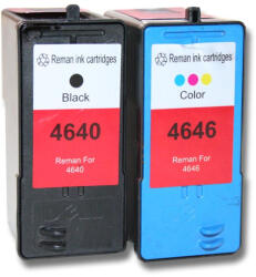 VHBW Tintasugaras patron Dell 4646, 4640, M4646, M4640, J5566 nyomtatóhoz - F/K/M/S