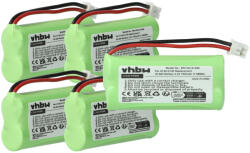 VHBW Telefon Akkumulátor 55AAAHR2BMX, 220382C1, 220436C1, 41AAAH2BMX - 700 mAh 2, 4 V NiMH