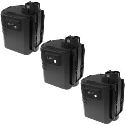 VHBW Elektromos szerszám akkumulátor Bosch 2 607 335 082, 1617334082, 2607335082 - 3300 mAh 24 V NiMH